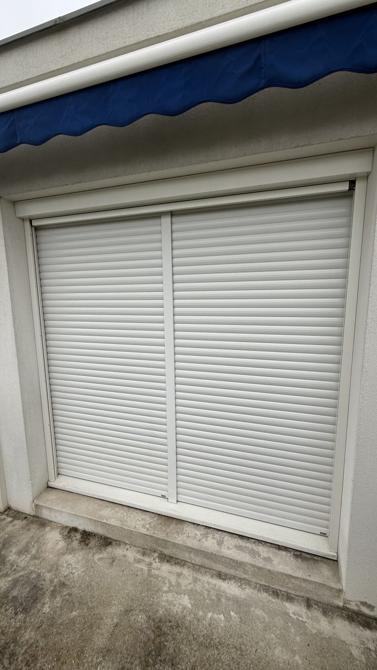 Remplacement de deux tabliers alu Isolé à Sand proche de Benfeld