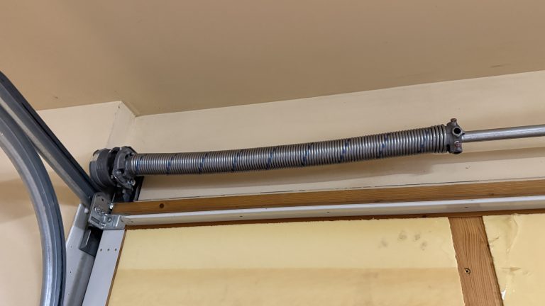 Réparation Porte Garage Sectionnelle Ressorts Torsion Scherwiller