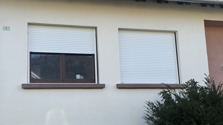 Remplacement des volets roulants en Alu isolé avec manivelle à Châtenois et Villé