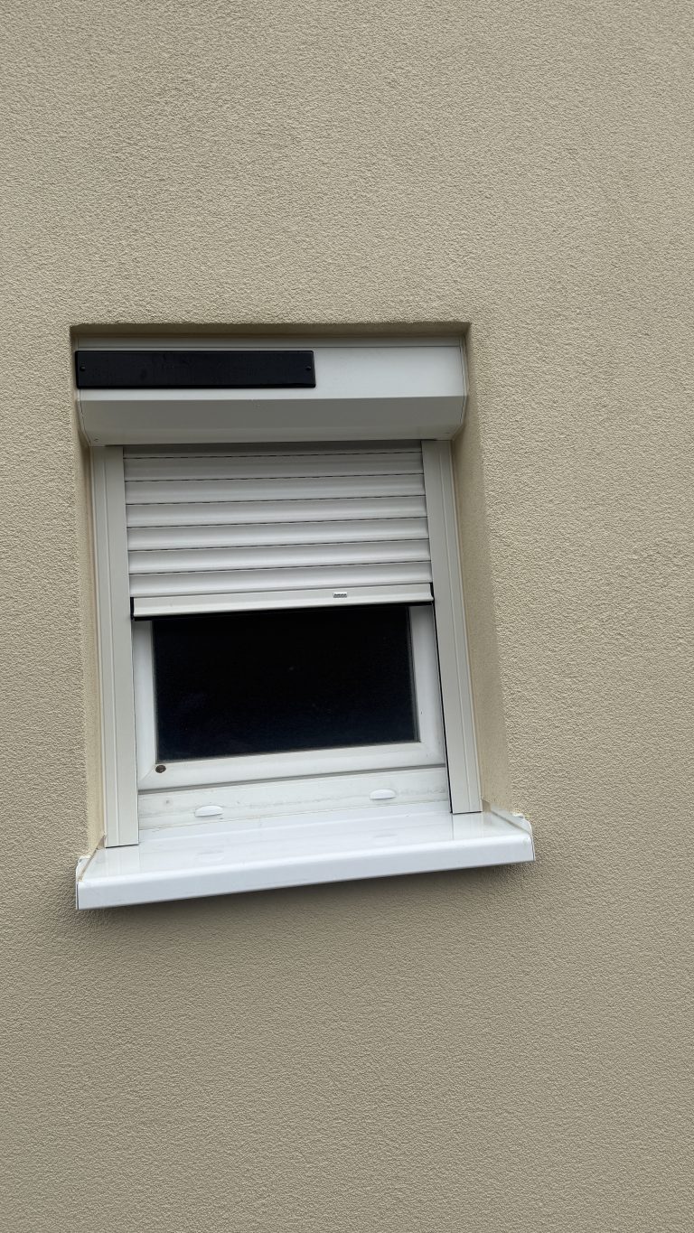 Pose volet rénobloc Franciaflex solaire Rs 100 Somfy